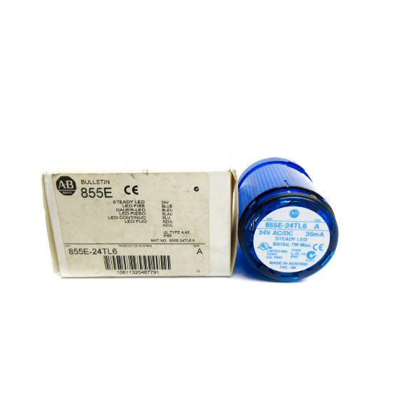 ALLEN BRADLEY 855E-24TL6 SER. A 24VAC/DC (WH) NSMP