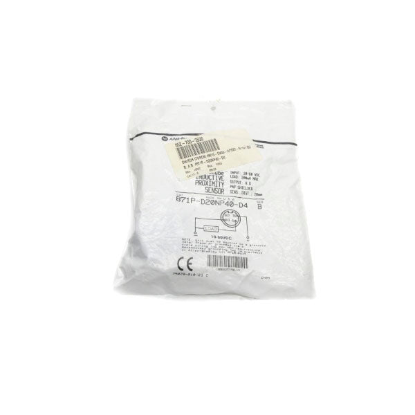 ALLEN BRADLEY 871P-D20NP40-D4 SER. B 10-60VDC NSMP