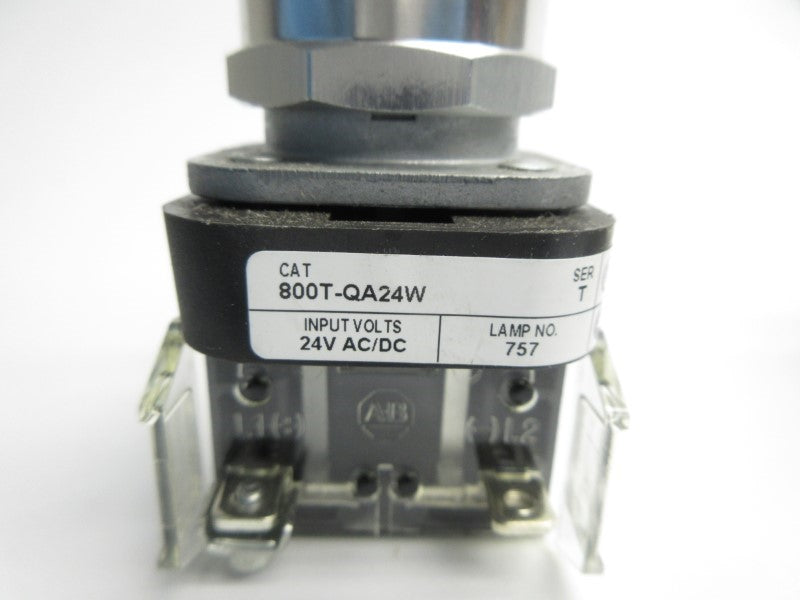 ALLEN BRADLEY 800T-QA24W SER. T 24VAC NSNP