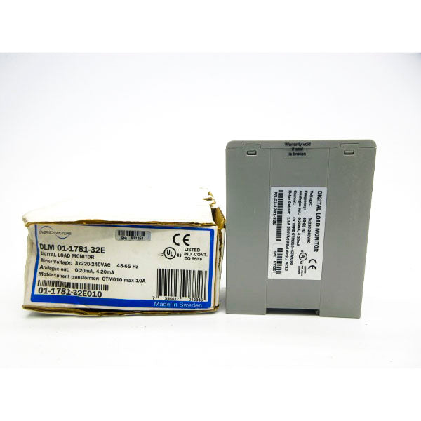 EMERSON MOTORS DLM01-1781-32E 220-240VAC NSMP
