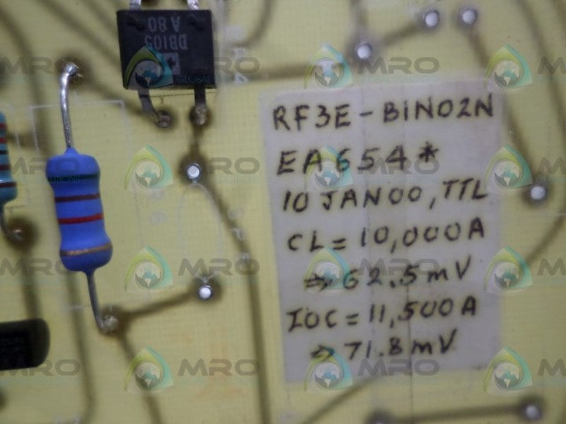 KINETICS CONTROL RF3E-BIN02N CIRCUIT BOARD UNMP