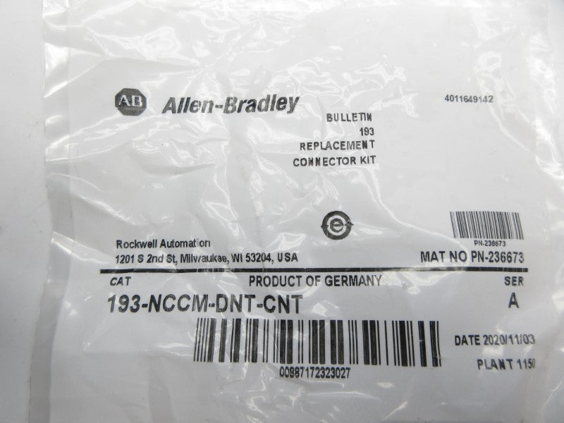 ALLEN BRADLEY 193-NCCM-DNT-CNT SER. A NSMP