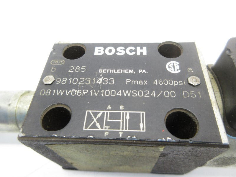 BOSCH 081WV06P1V1004WS024/00D51 9810231433 24VDC UNMP
