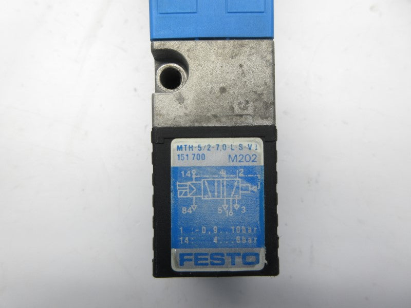FESTO MTH-5/2-7,0-L-S-V1 151700 24VDC UNMP