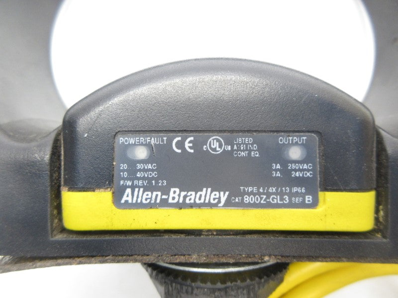 ALLEN BRADLEY 800Z-GL3 SER. B 20-30VAC UNMP