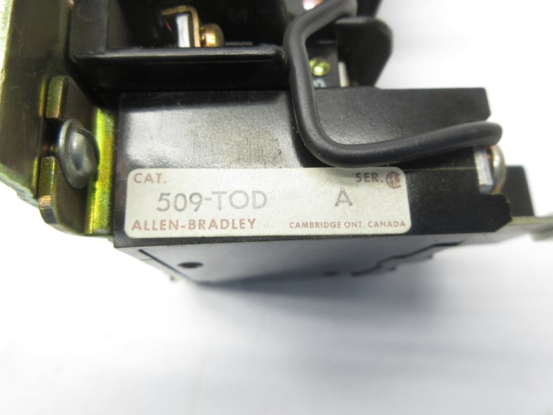 ALLEN BRADLEY 509-TOD SER. A 110/120V (AS PICTURED) UNMP