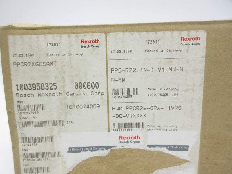 REXROTH PPC-R22.1N-T-V1-NN-NN-FW R911309194 NSMP