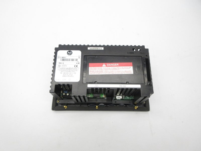 ALLEN BRADLEY 2711-B5A1 SER. G F/W 4.46 100-240VAC 0.25-0.15A NSNP