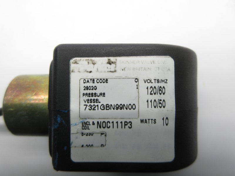 PARKER 7321GBN99N00NOC111P3 110/120V UNMP