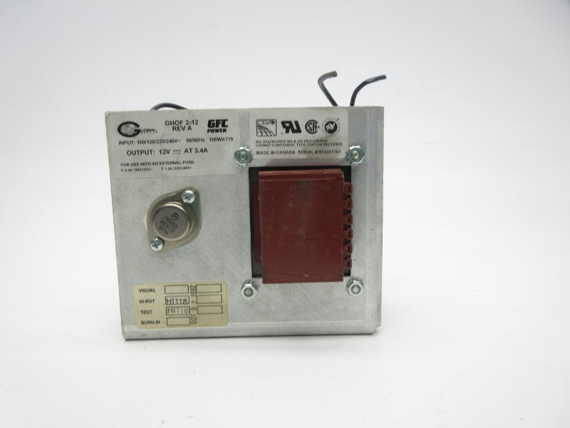 GLOBAL SERIES GHOF2-12 240V UNMP