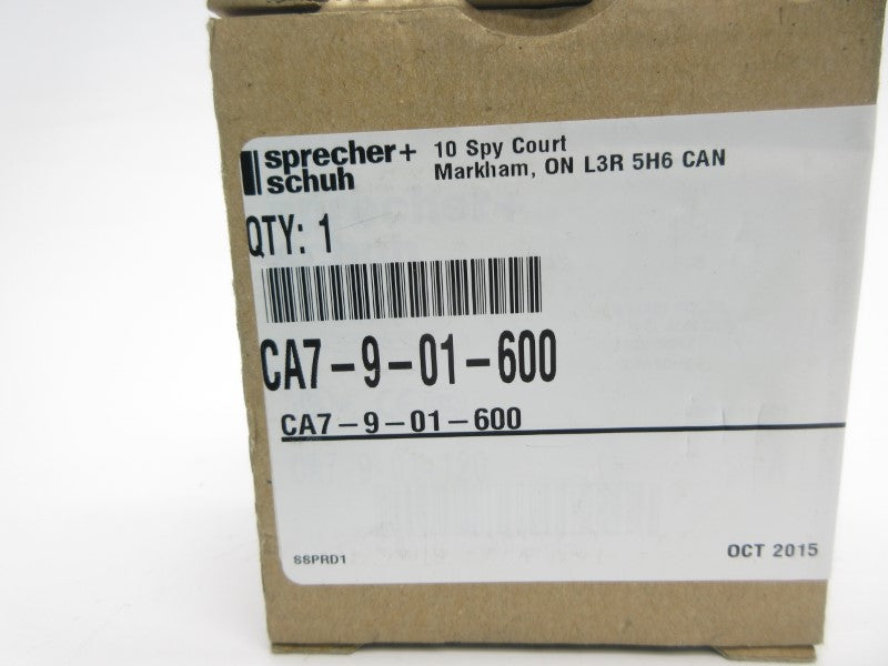 SPRECHER+SCHUH CA7-9-01-600 SER. A 550/600V NSMP