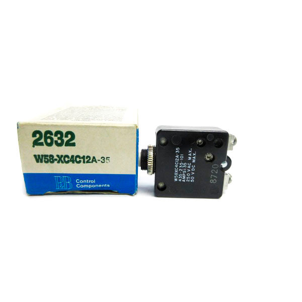 POTTER & BRUMFIELD W58-XC4C12A-35 250VAC 35A NSMP