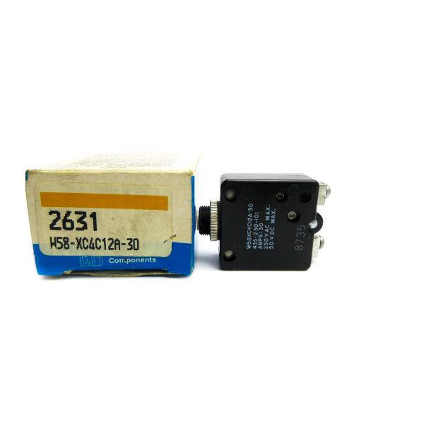 POTTER & BRUMFIELD W58-XC4C12A-30 250VAC 30A NSMP