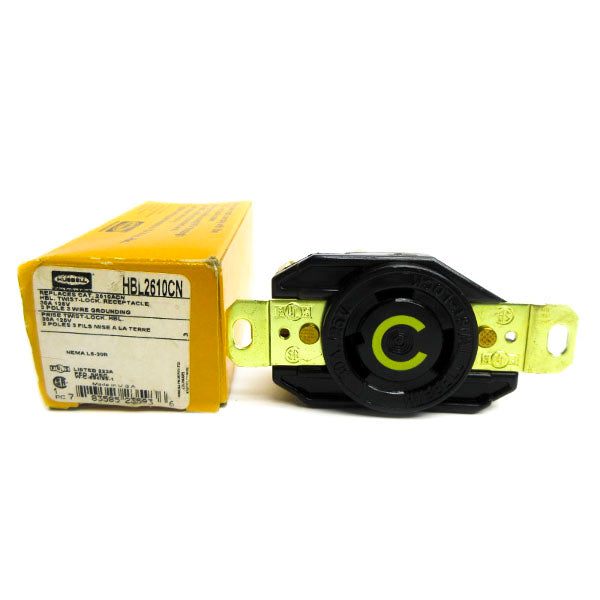 HUBBELL HBL2610CN 125V 30A NSMP