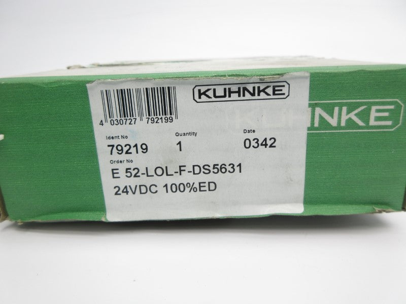 KUHNKE E52-LOL-F-DS5631 24VDC NSMP