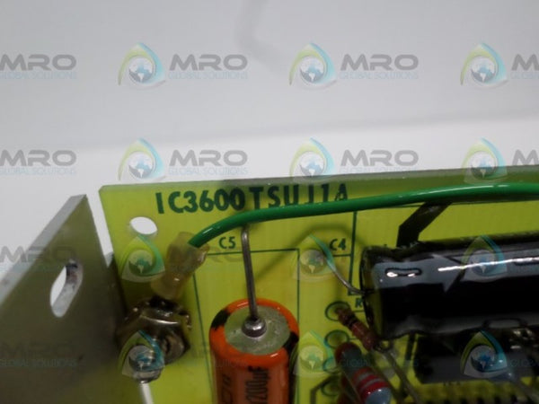 GE FANUC IC3600TSUJ1A CIRCUIT BOARD NSNP