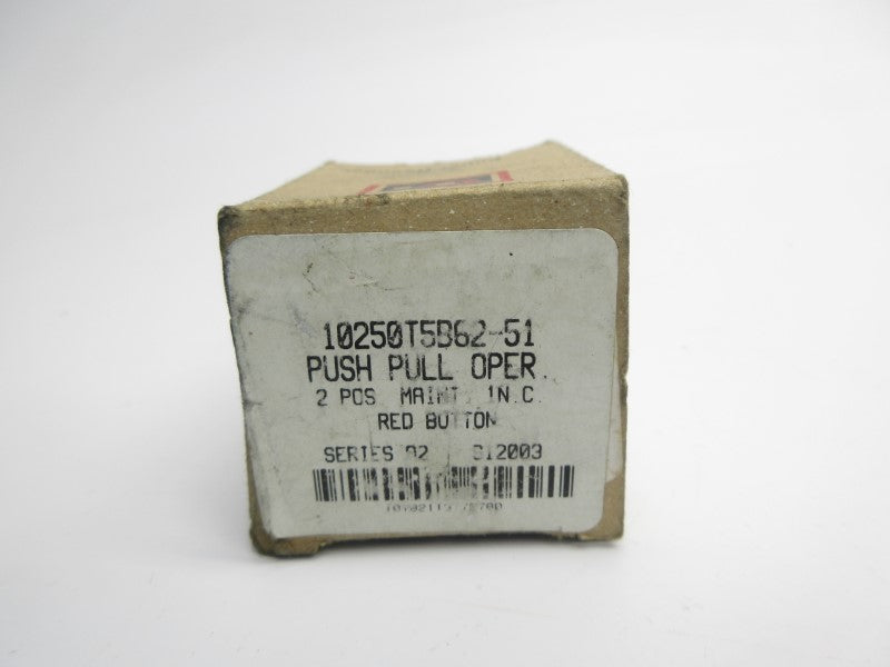 CUTLER HAMMER 10250T5B62-51 SER. A2 NSMP