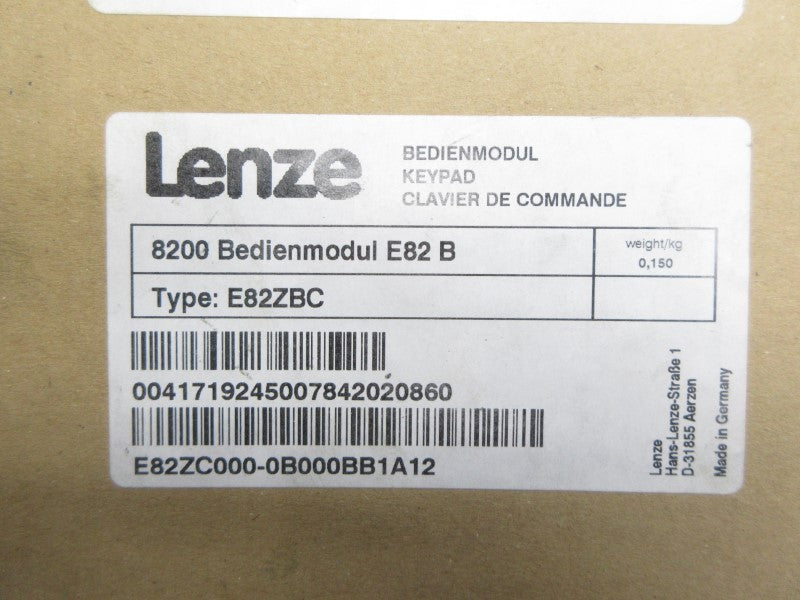 LENZE E82ZBC 00417192 NSMP
