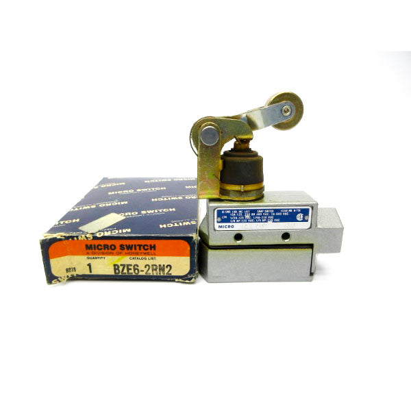 MICRO SWITCH BZE6-2RN2 600VAC 2A (GREY) NSMP