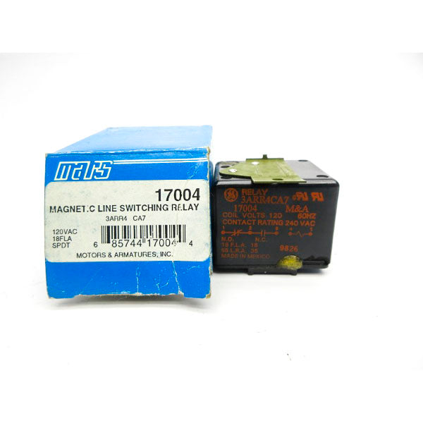 MARS 17004 3ARR4CA7 120VAC 18A NSMP