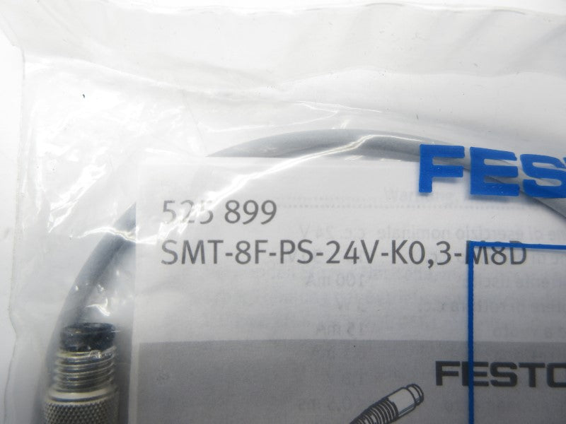 FESTO SMT-8F-PS-24V-K0,3-M8D 525899 NSMP