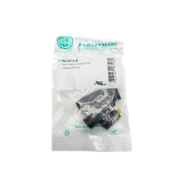 NEUTRIK NC6FX-B NSMP