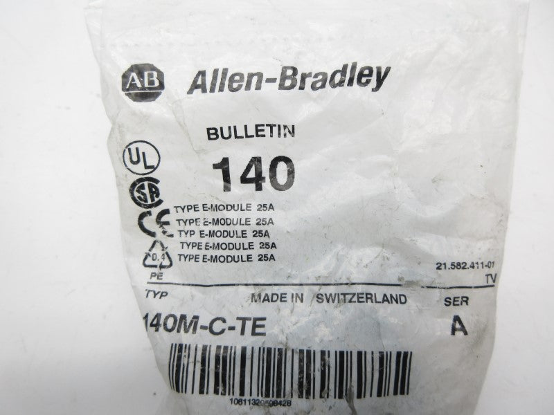 ALLEN BRADLEY 140M-C-TE SER. A 25A NSMP