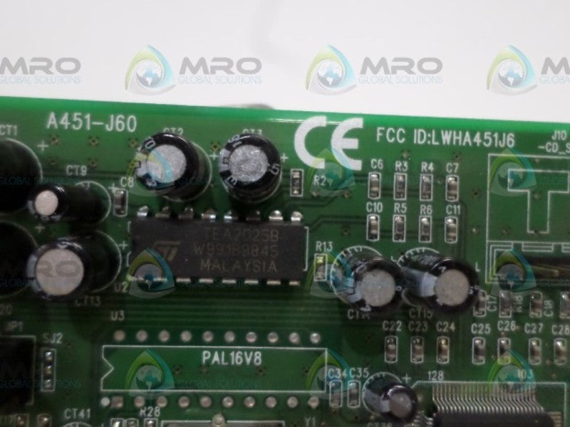 MACHONE A451-J60 CIRCUIT BOARD NSNP