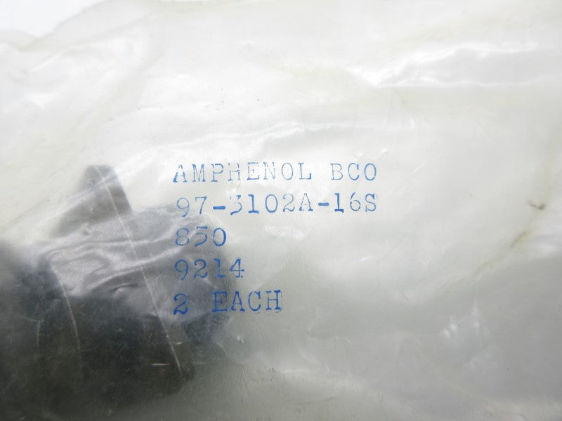 AMPHENOL 97-3102A-16S (PKG OF 2) NSMP