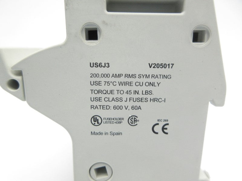 FERRAZ SHAWMUT US6J3 V205017 600V 60A NSNP