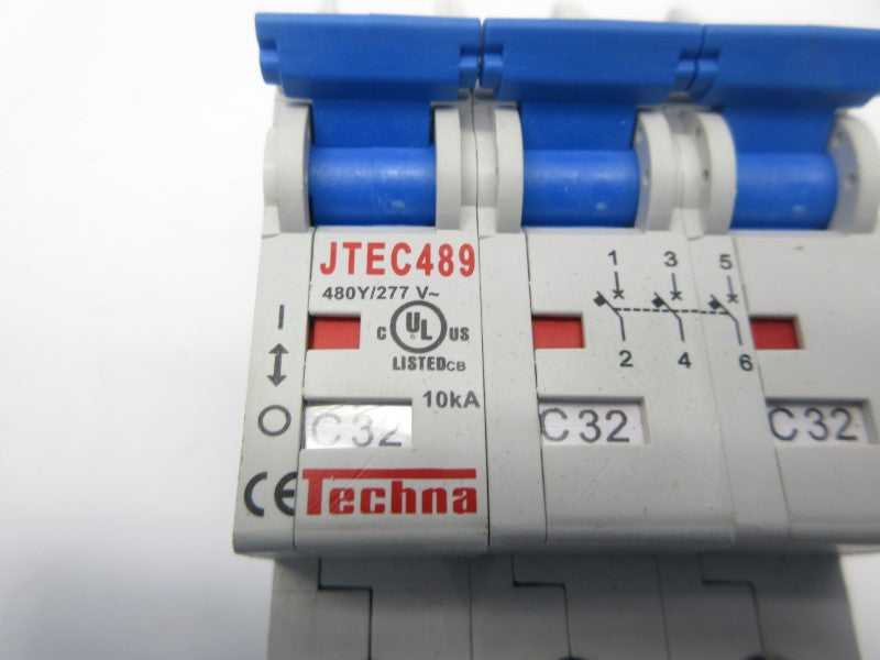 TECHNA JTECH489 277V 32A NSNP