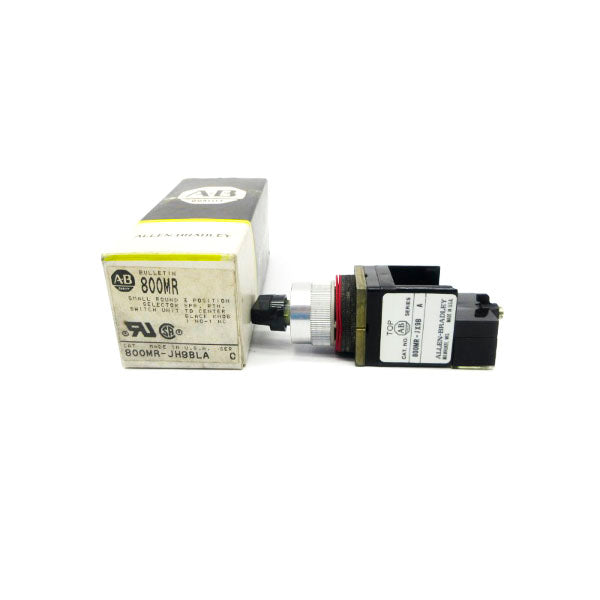 ALLEN BRADLEY 800MR-JH9BLA SER. C (BK/YL) NSMP