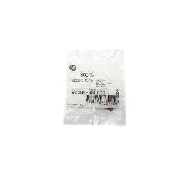 ALLEN BRADLEY 800MS-WBLA00 SER. A NSMP