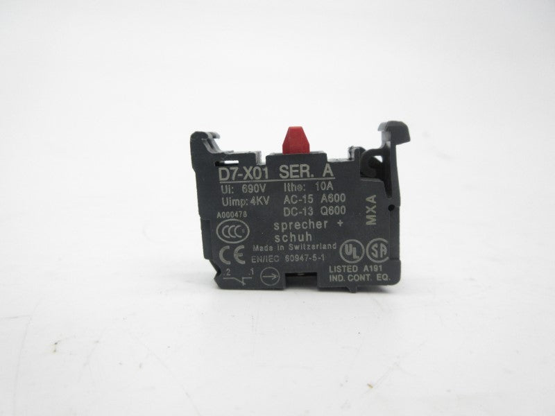 ALLEN BRADLEY D7-X01 SER. A 690V 10A NSNP