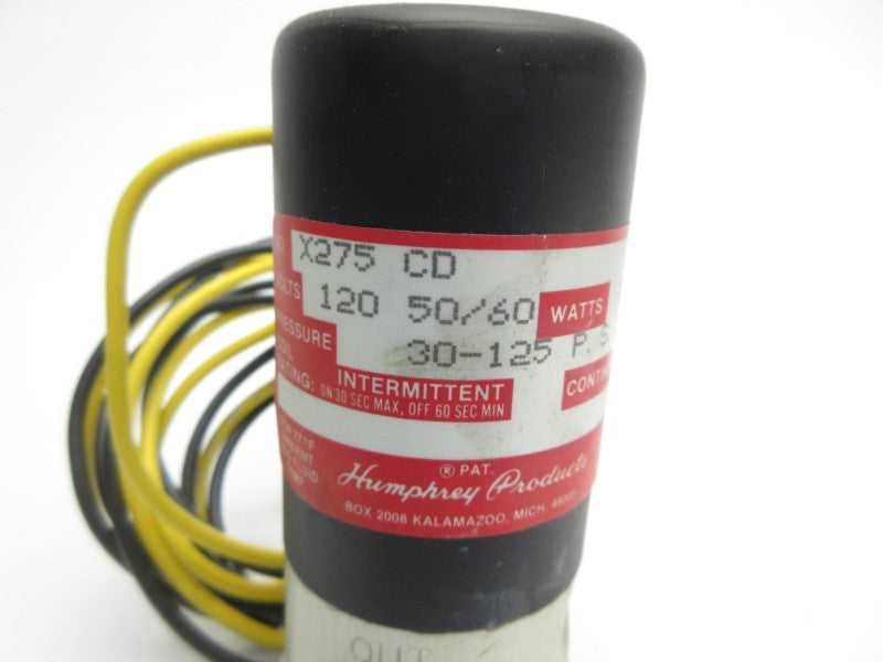 HUMPHREY X275CD 120V 30-125PSI NSNP