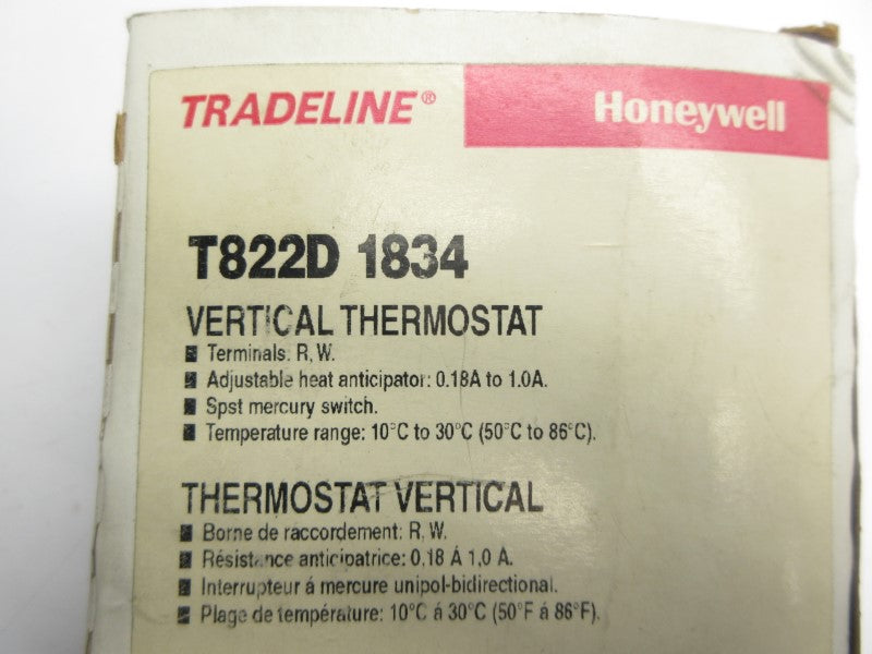 HONEYWELL T822D1834 0.18-1.0A 10-30'C NSMP