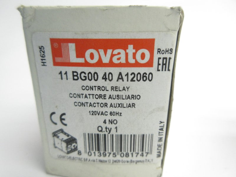LOVATO 11BG0040A12060 120VAC NSMP