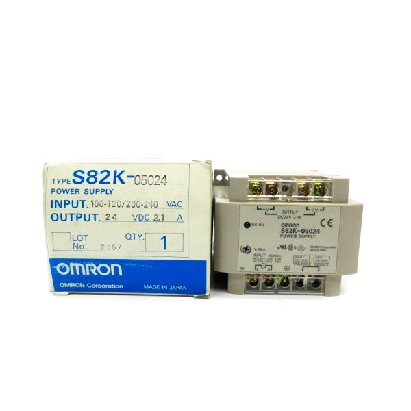 OMRON S82K-05024 100-120/200-240VAC 1.3/0.8A NSMP