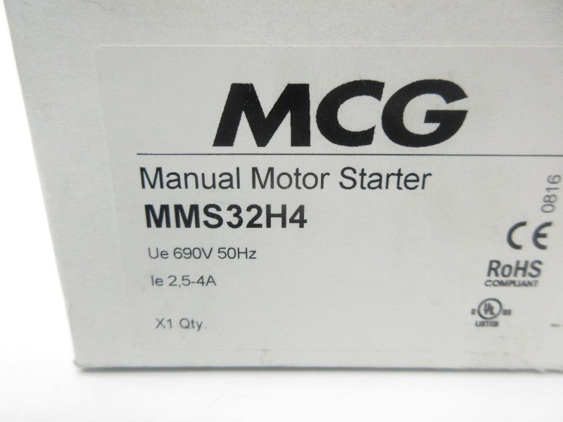 MCG MMS32H4 690V 2.5-4A NSMP