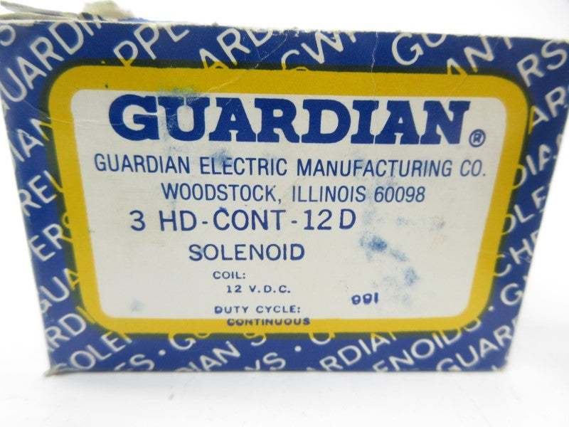 GUARDIAN 3HD-CONT-12D 12VDC NSMP