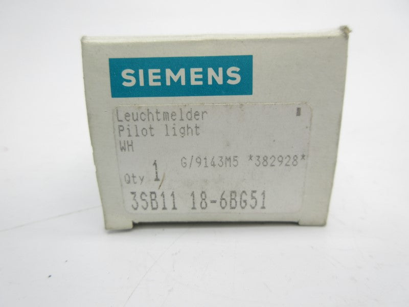 SIEMENS 3SB1118-6BG51 NSMP