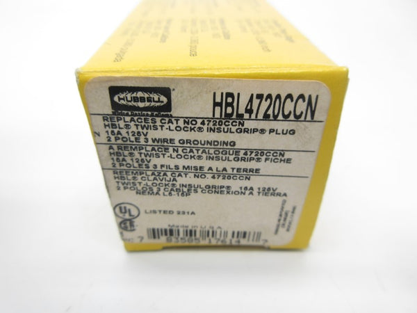 HUBBELL HBL4720CCN 125V 15A NSMP