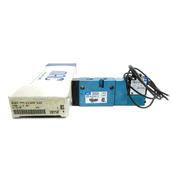 MAC 812C-PM-611BA-112 24VDC 150PSI NSMP