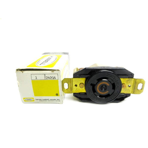 HUBBELL 2420A 125/250V 20A NSMP