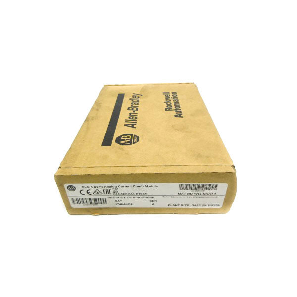 ALLEN BRADLEY 1746-NIO4I SER. A DATE: 2016 NSFS