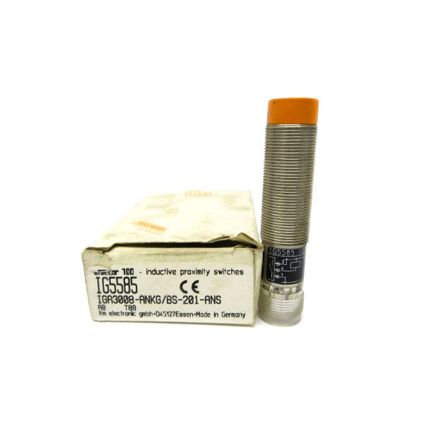 IFM EFECTOR IG5585 IGA3008-ANKG/BS-201-ANS 10-36VDC NSMP