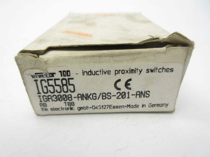 IFM EFECTOR IG5585 IGA3008-ANKG/BS-201-ANS 10-36VDC NSMP