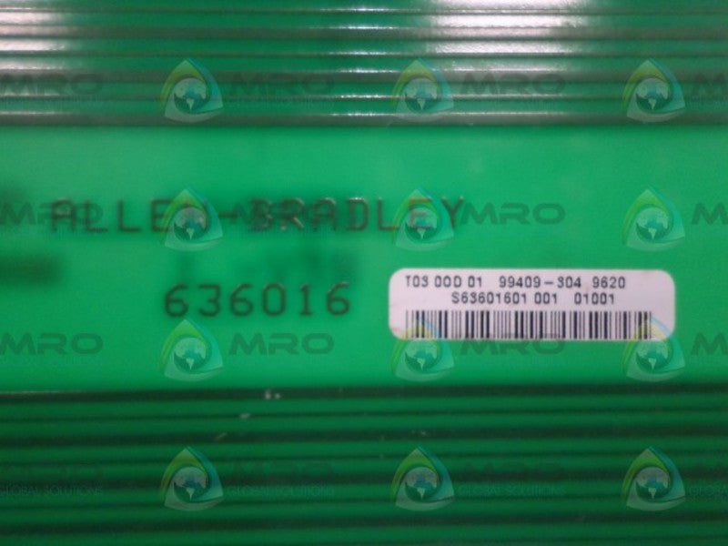 ALLEN BRADLEY 636016 EXTENDER BOARD UNMP