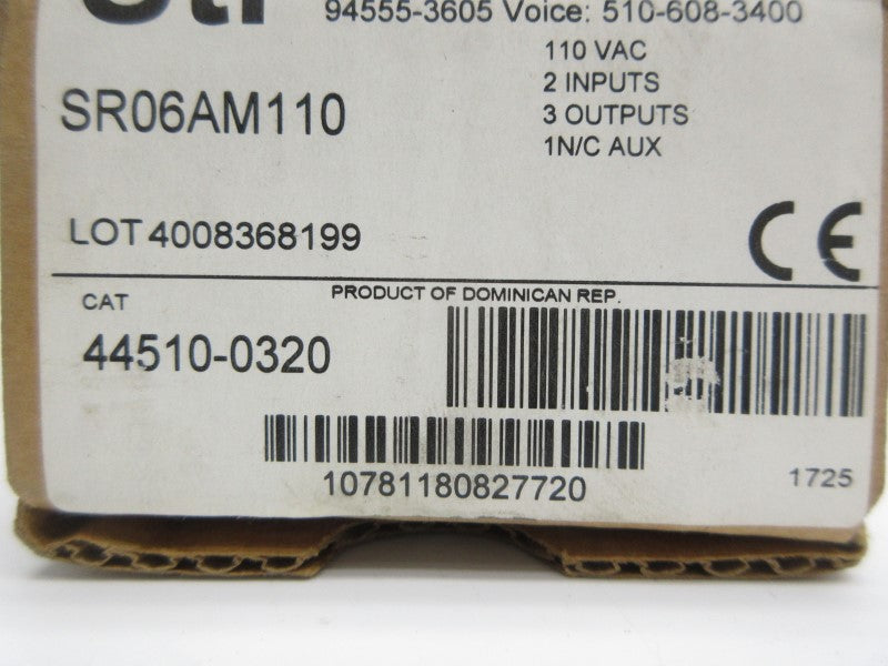 STI 44510-0320 SR06AM110 110VAC NSMP