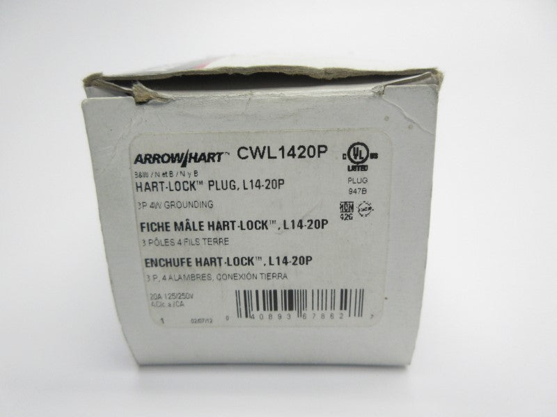 ARROW HART CWL1420P 125/250V 20A NSMP